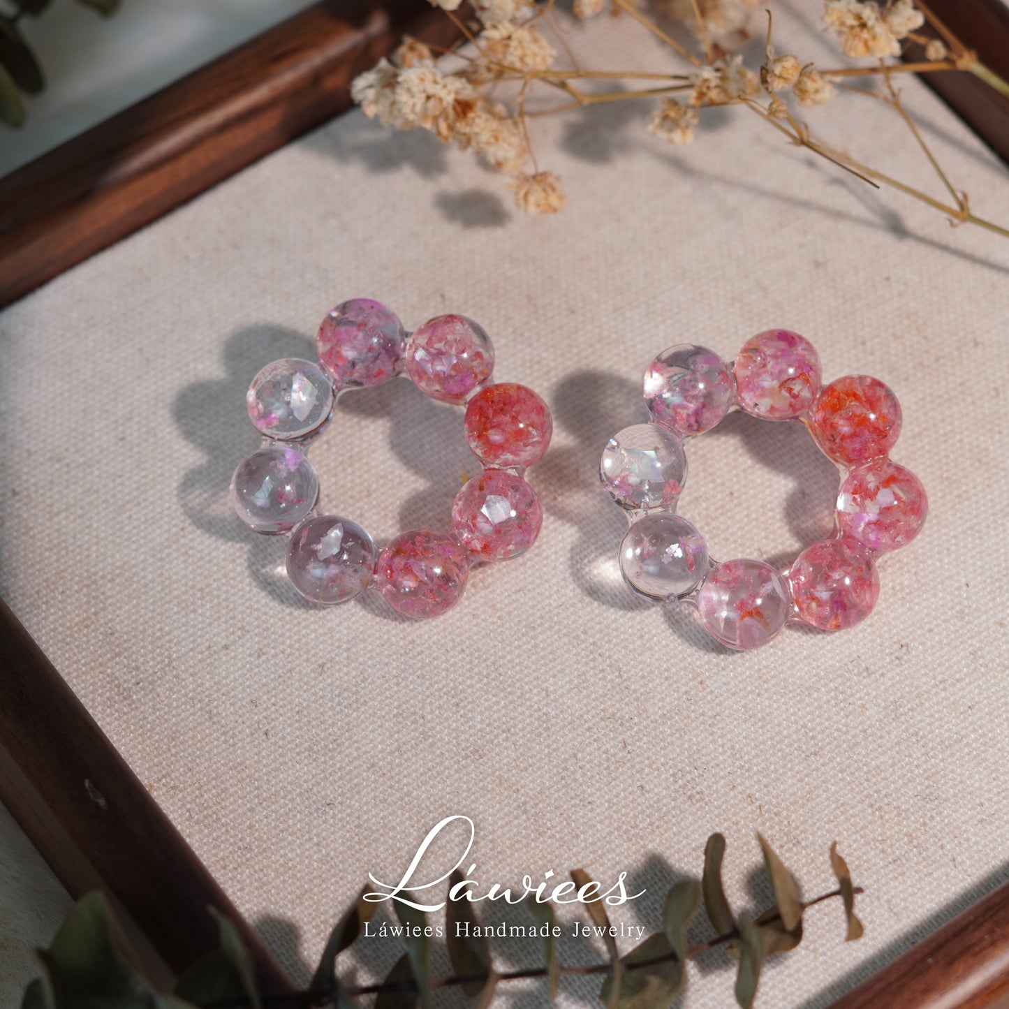 Lawiees Flower's Series F02 Red